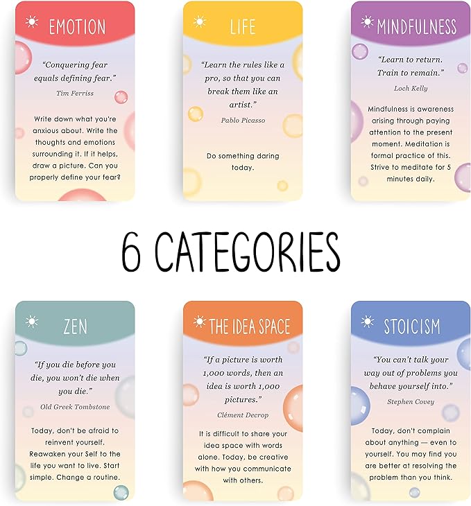 100 Mindful Prompts for Self Care & Stress Relief