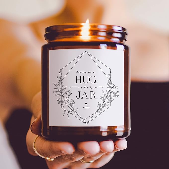 Warm Hug in a Jar Scented Candles for Home